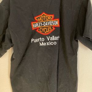 Harley Davidson stitched t shirt